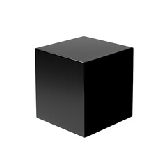 black box isolated on white background