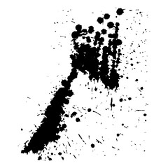 Grunge Design Element. Vector illustration.