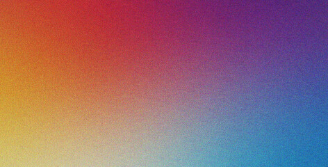 Blue Red Purple abstract background with grainy overlay gradient, effect, creative style