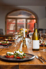 table setting for
