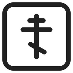 Obraz premium Orthodox Cross 