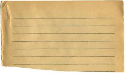 Aged ripped paper with line. Vintage realistic warped paper scrap for background, scrapbooking, paper collage making