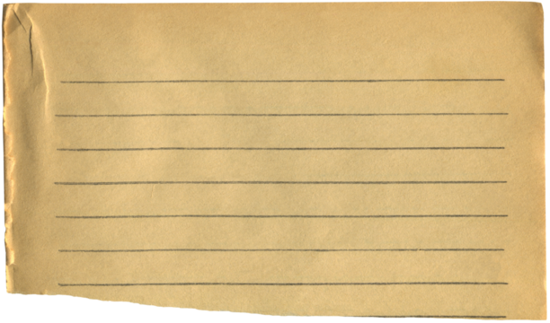 Aged ripped paper with line. Vintage realistic warped paper scrap for background, scrapbooking, paper collage making