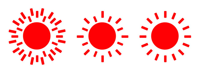 It is an illustration of the sun