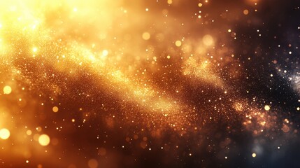 grainy gradient bright golden glitter light yellow white aura retro abstract plain background