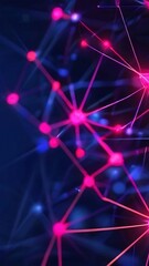 Abstract Network: Illuminated Nodes and Connections