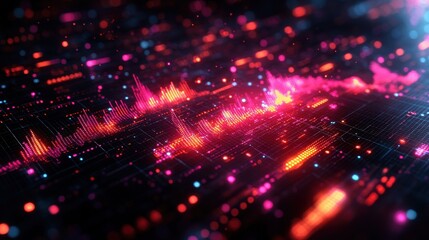 Fototapeta premium abstract colorful lights background