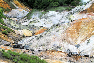 Jigokudani: The Steaming Hell Valley of Noboribetsu, Hokkaido, Japan