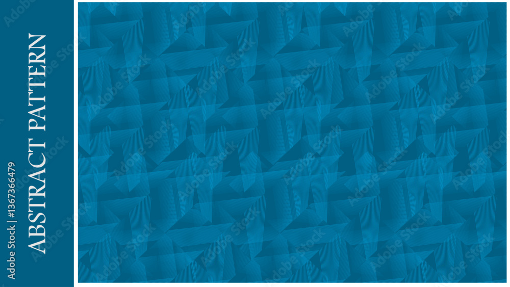 Poster abstract pattern wave shape lines, curves, brush strokes with repeating patterns. abstract backgroun