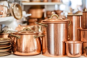 Copper Pots and Pans Collection