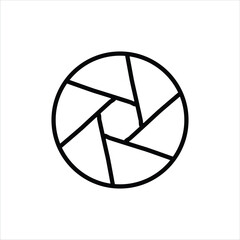 eye of camera icon symbol