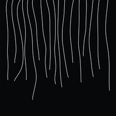 abstract lines background design falling in black background