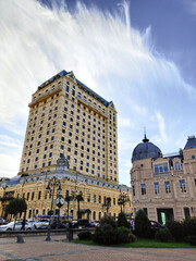 beautiful architecture in Area of ​​​​Europe in the city of Batumi Georgia