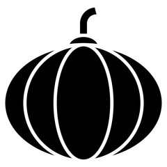Pumpkin Glyph Icon