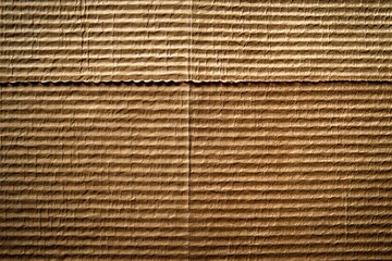 High Quality Visual of Industrial Style Brown Corrugated Cardboard Texture Background
