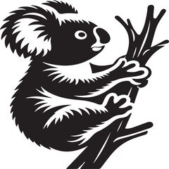 a koala vector