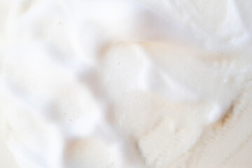 image of foam bubbles on a light background