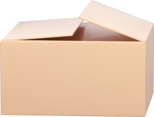 Cardboard Box Open
