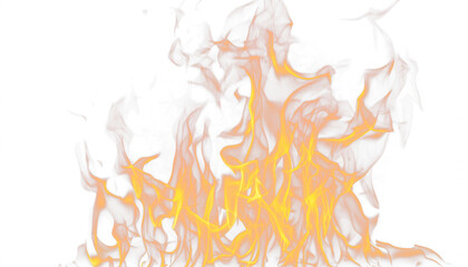 Fire Flame Isolated on Transparent Background - Fire PNG
