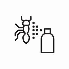 kill insects icon vector sign