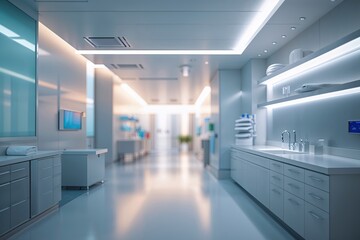 Ethereal Sophisticated Healthcare Environment with Soft Focus and Bright Lighting