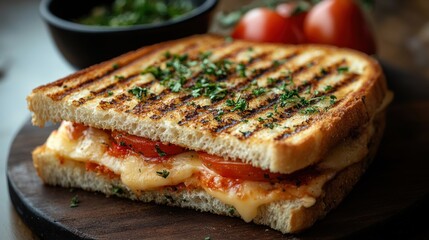 sandwich with cheese toast