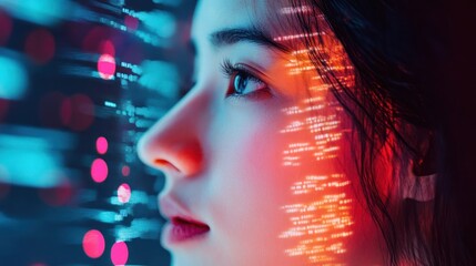 Introspective gaze into digital realm future interface innovation