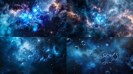 abstract background with space