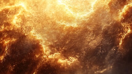 Obraz premium shiny grainy bronze metal texture pearl gold metallic abstract gradient blurry golden background banner