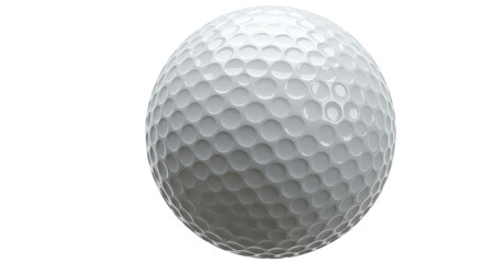 Isolated Golf Ball