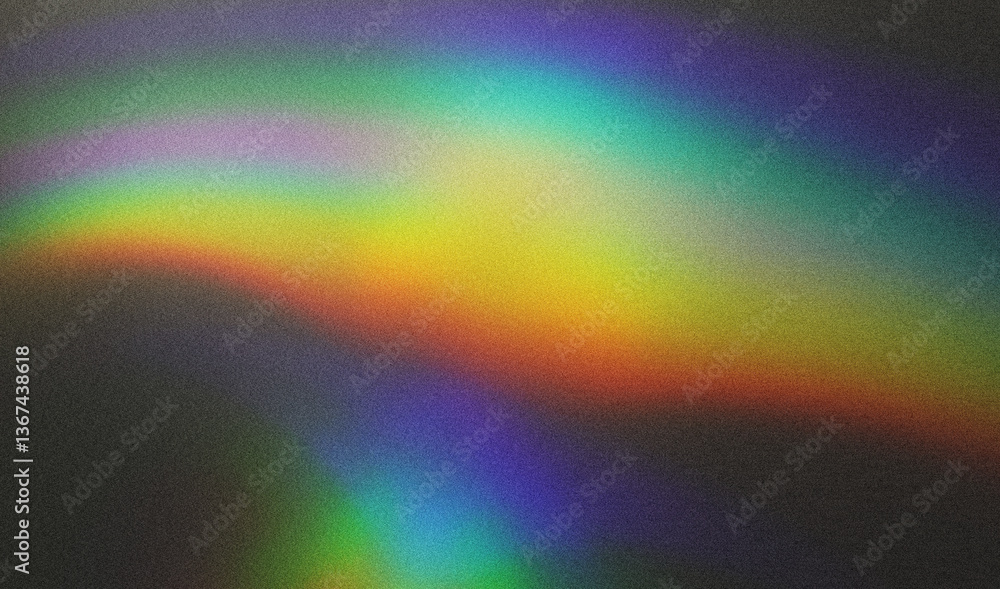 Poster colorful gradient background with grainy noise texture. modern and futuristic design with smooth flu