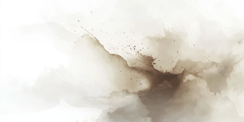 Abstract watercolor art background template. beige and brown watercolor backdrop empty space for text, banner, presentation or product display graphic design