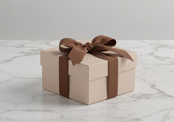 product package mock-up present