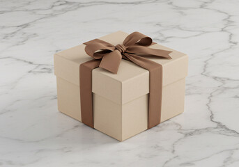 product package mock-up present