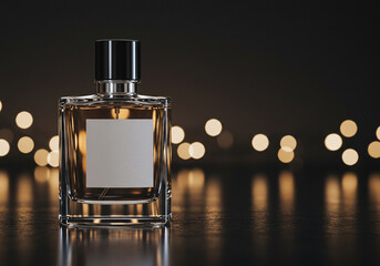 product package mock-up perfume