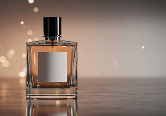 product package mock-up perfume