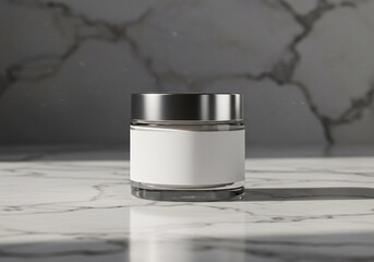 product package mock-up face cream