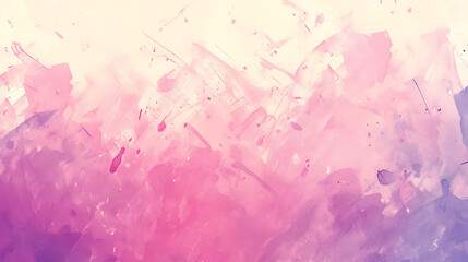 Obraz premium Vibrant and dynamic watercolor splash background with a gradient of pink hues, showcasing a smooth and artistic transition from light to dark shades.