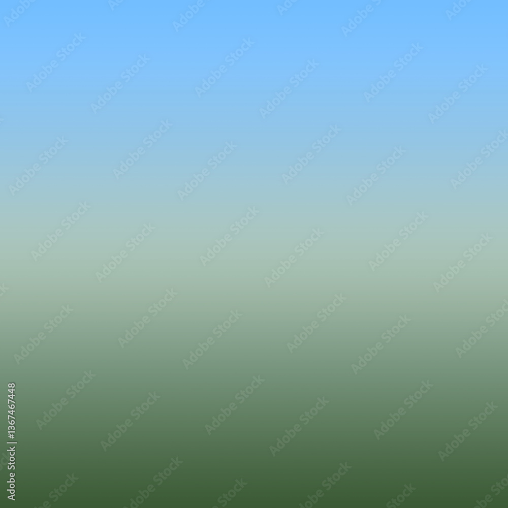 Poster Smooth gradient background transitioning from light blue to deep green