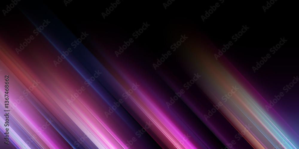 Poster rainbow background with colorful stripes, vibrant color gradients, and abstract patterns for design 
