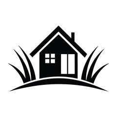 Home logo vector illustration