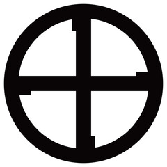 家紋です。鍵轡と言います。