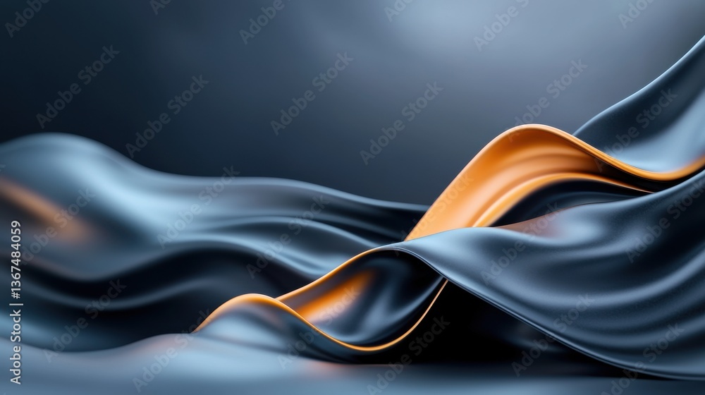 Aufkleber captivating fluid dynamics swirling ethereal waves of color and motion in a mesmerizing futuristic d