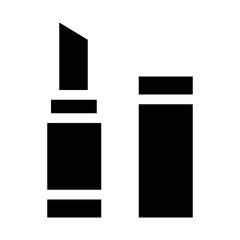 set of cosmetic bottles