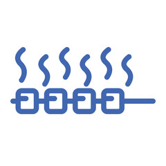 grilled satay_1 color icon