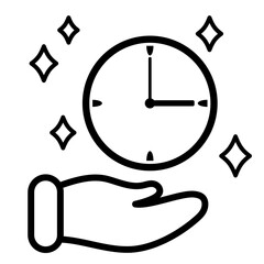 タイムマネージメント・タイムパフォーマンスのイメージアイコン