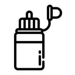 liquid drops_1 cut line icon