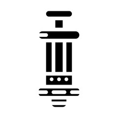 drop pipette solid icon