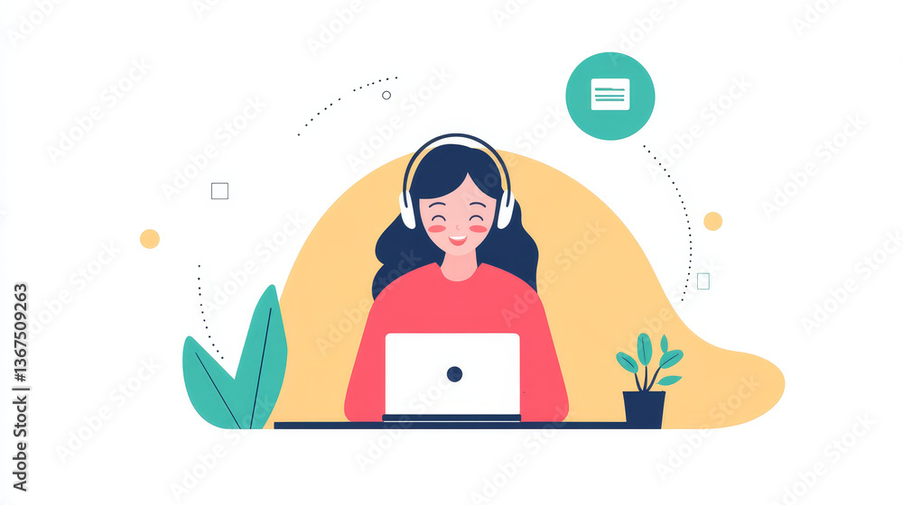 Poster isometric wen banner with online supportconcept. support service help assistance guidance. call cent