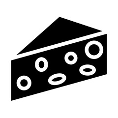 cheese solid icon
